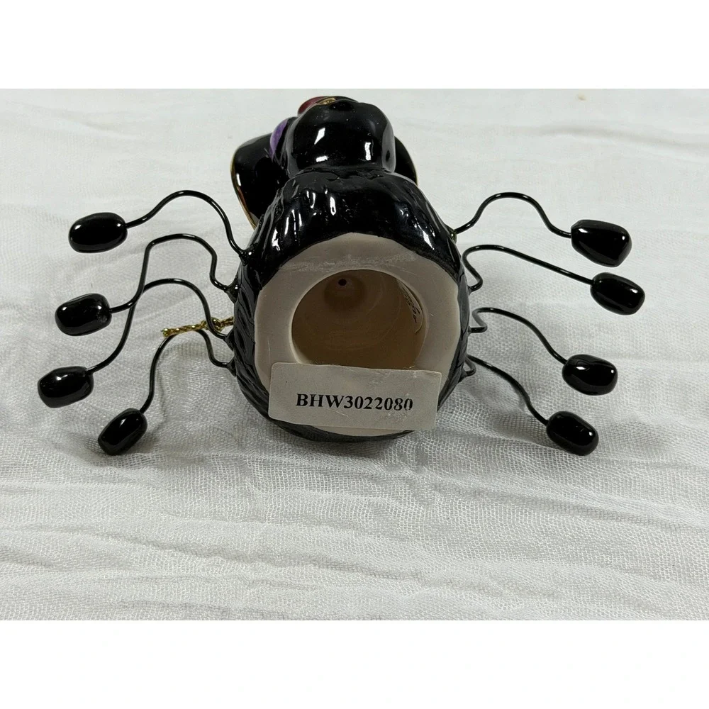 Blue Sky Clayworks Heather Goldminc Spider Snuffer Halloween BHW30222080 2004